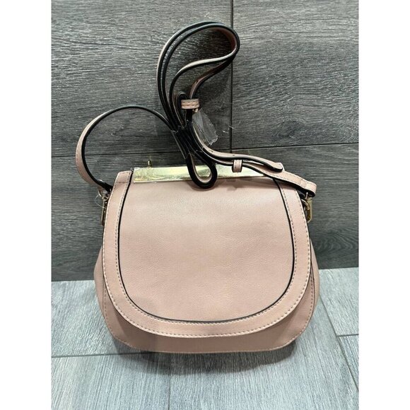 Alfani Mini Binding Bracelet Handle crossbody Bag Beige - Picture 1 of 14